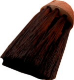Round Hearth Brush Refill - Indian